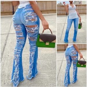 Cut Up Jeans